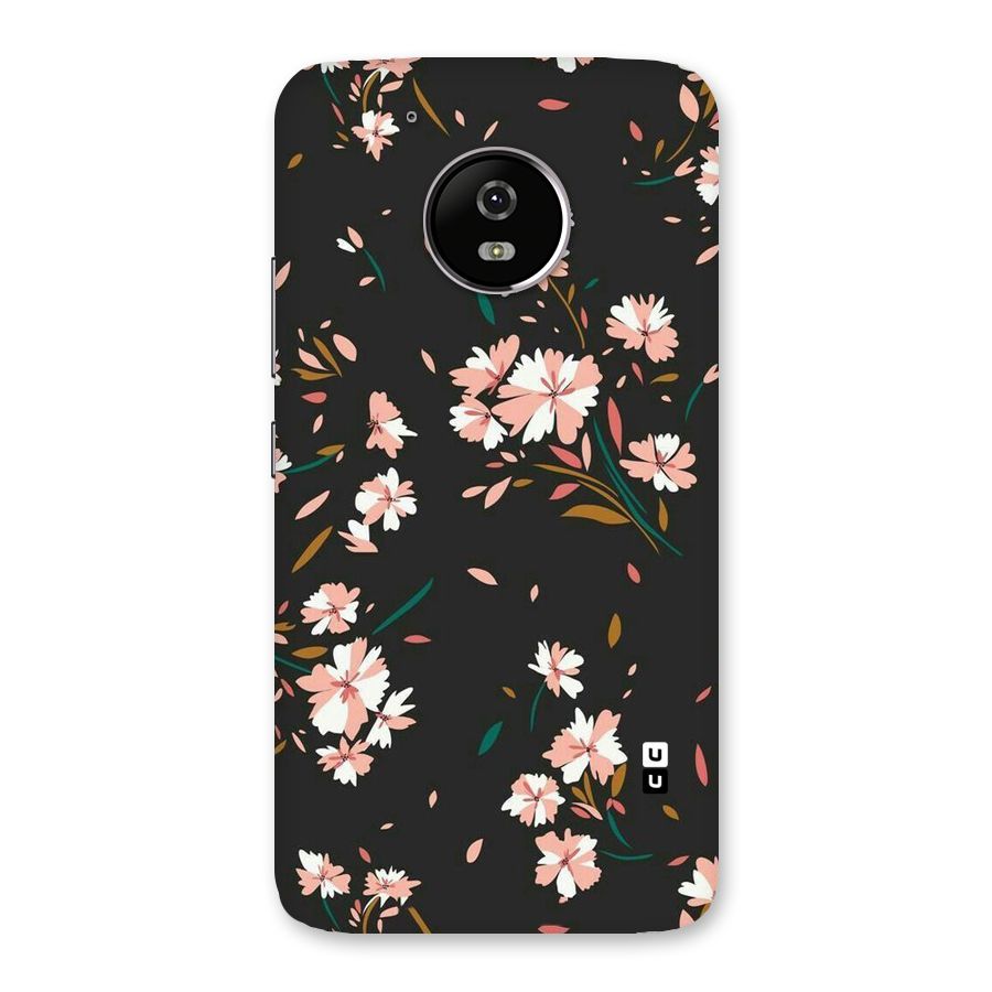Floral Petals Peach Back Case for Moto G5