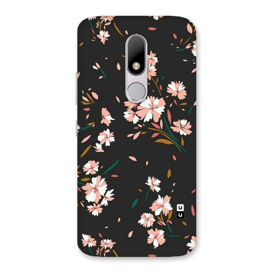 Floral Petals Peach Back Case for Moto M