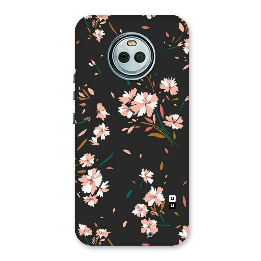 Floral Petals Peach Back Case for Moto X4