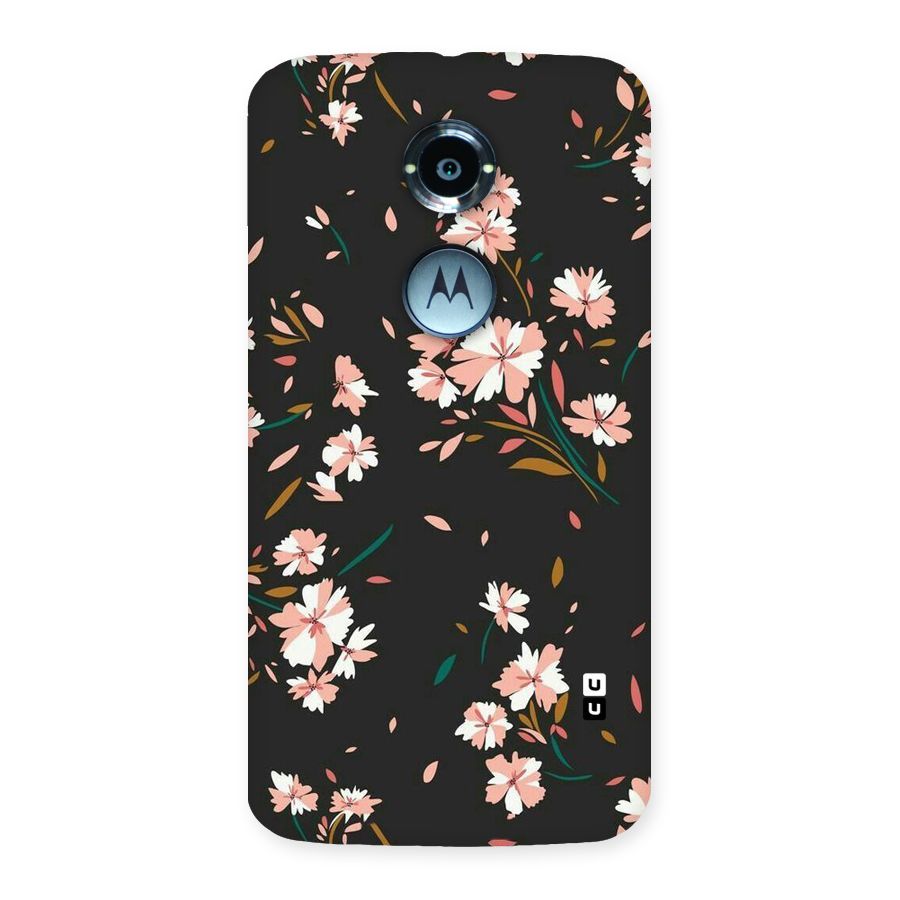 Floral Petals Peach Back Case for Moto X 2nd Gen