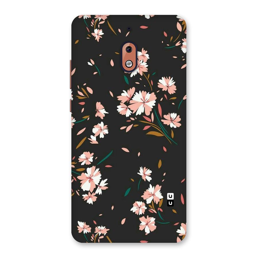 Floral Petals Peach Back Case for Nokia 2.1
