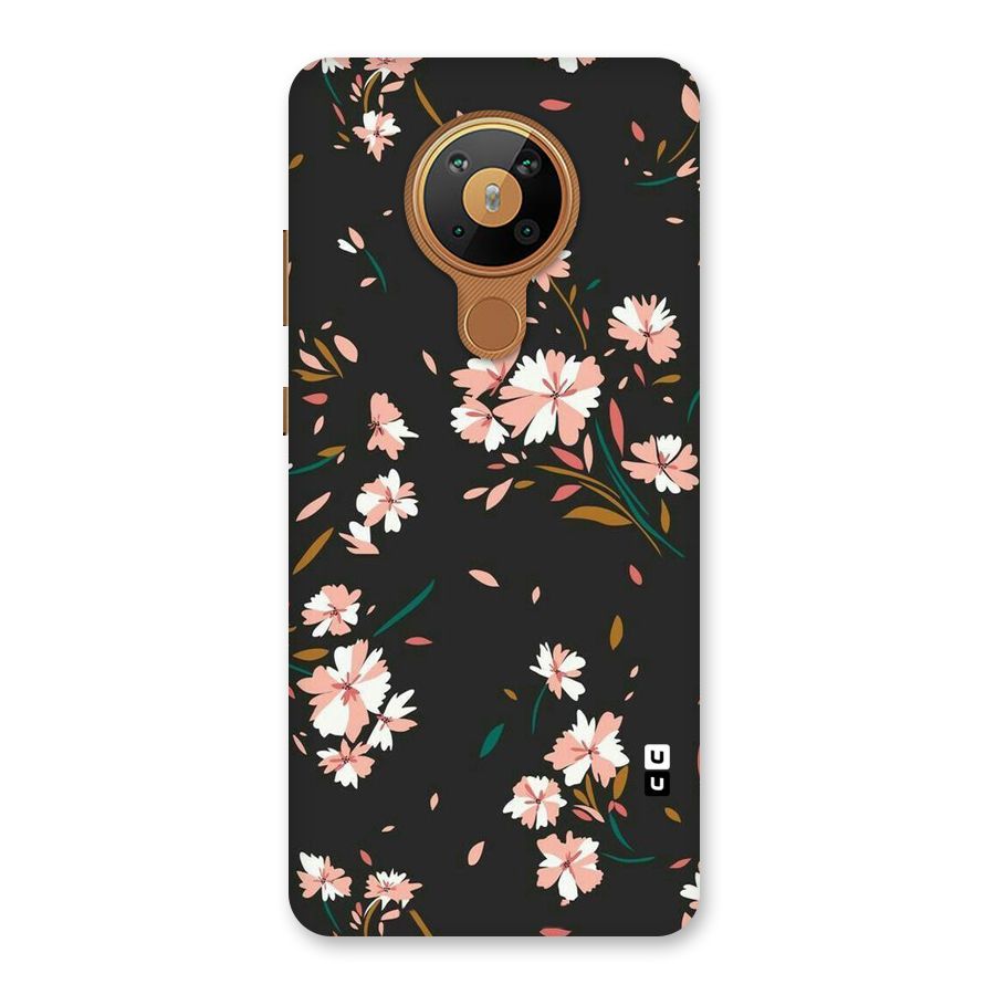 Floral Petals Peach Back Case for Nokia 5.3