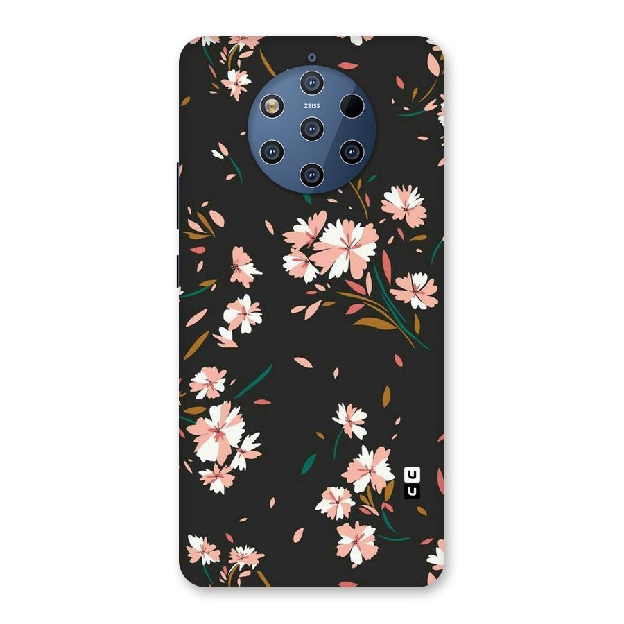 Floral Petals Peach Back Case for Nokia 9 PureView