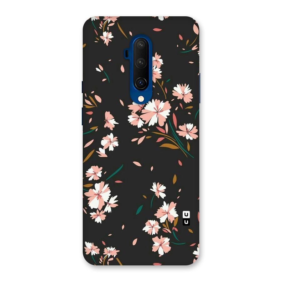 Floral Petals Peach Back Case for OnePlus 7T Pro