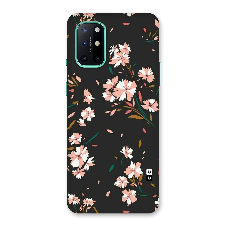 Floral Petals Peach Back Case for OnePlus 8T