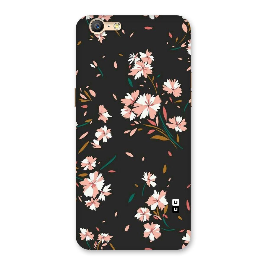 Floral Petals Peach Back Case for Oppo A39