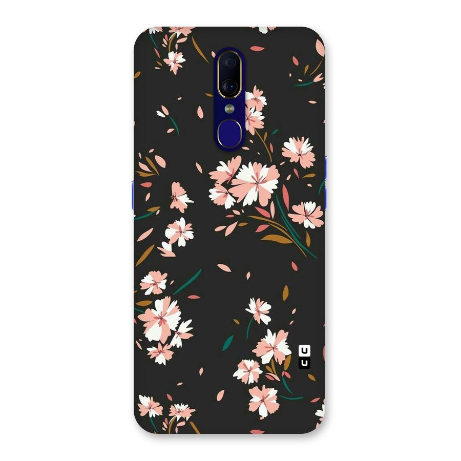 Floral Petals Peach Back Case for Oppo F11