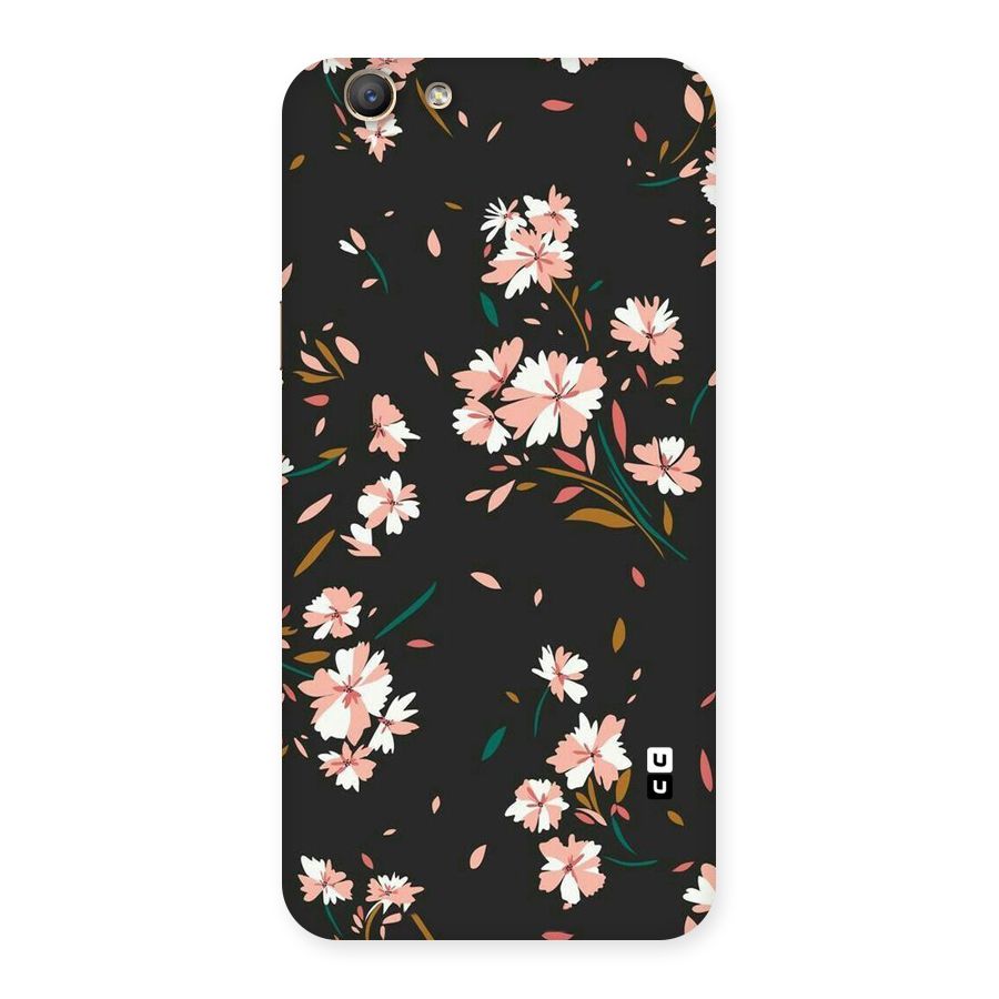 Floral Petals Peach Back Case for Oppo F1s