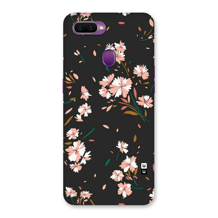 Floral Petals Peach Back Case for Oppo F9