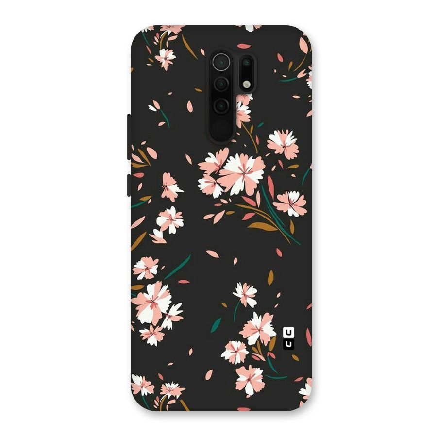 Floral Petals Peach Back Case for Poco M2
