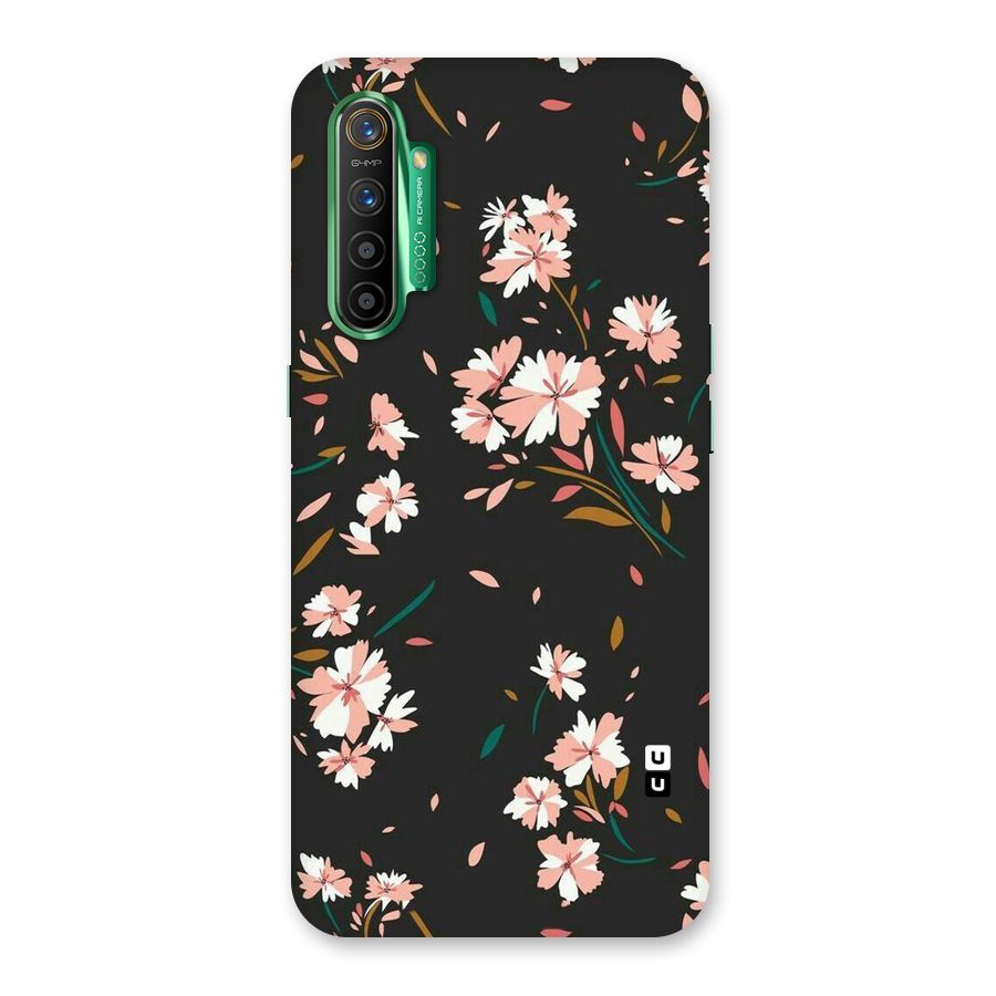 Floral Petals Peach Back Case for Realme X2