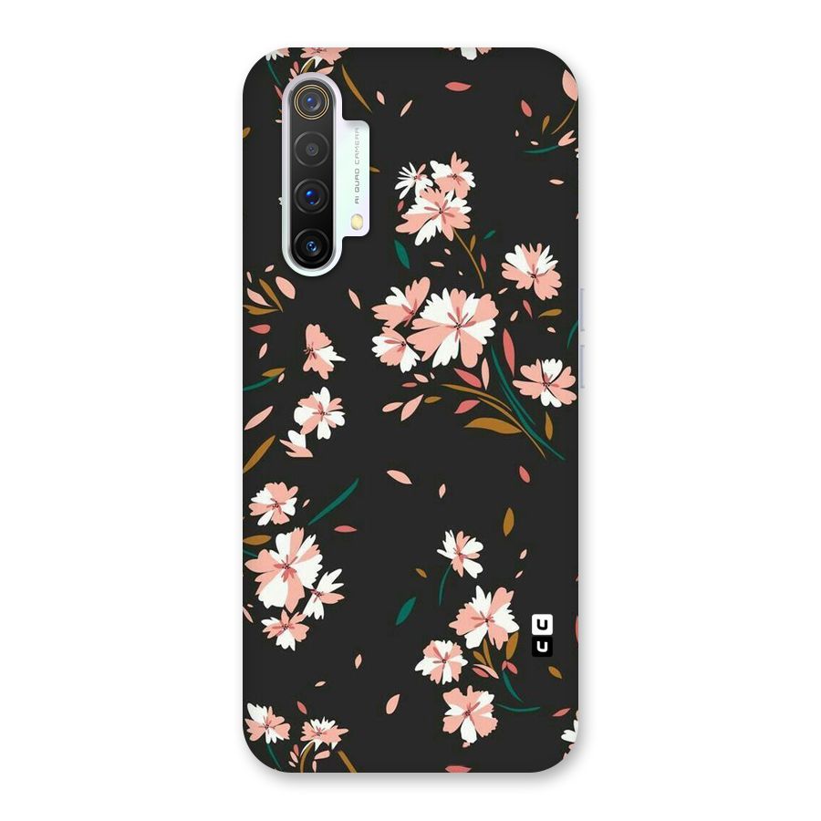 Floral Petals Peach Back Case for Realme X3 SuperZoom