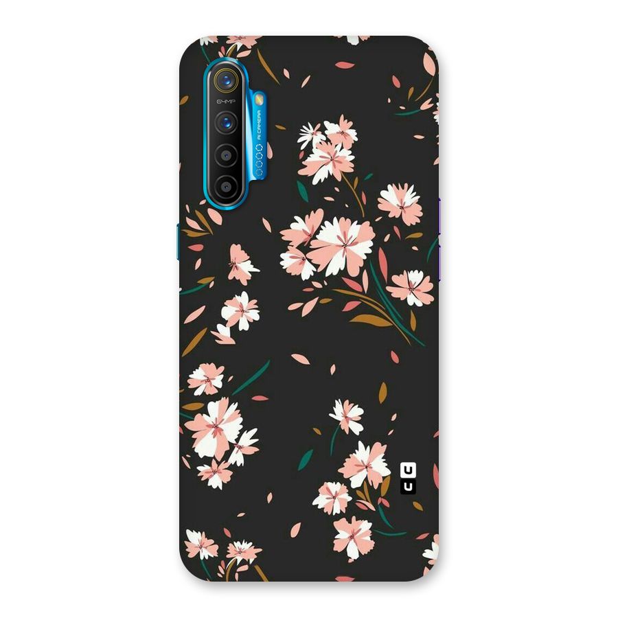Floral Petals Peach Back Case for Realme XT