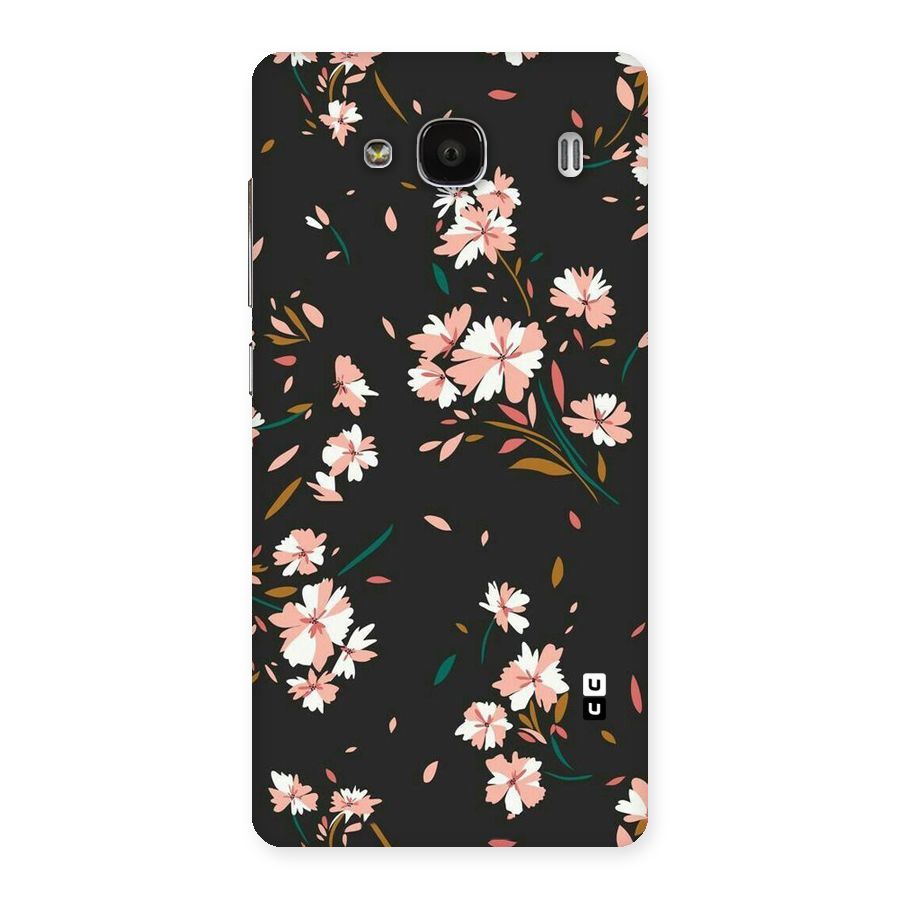 Floral Petals Peach Back Case for Redmi 2s