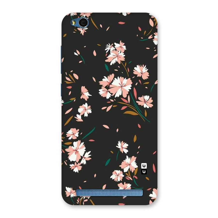 Floral Petals Peach Back Case for Redmi 5A