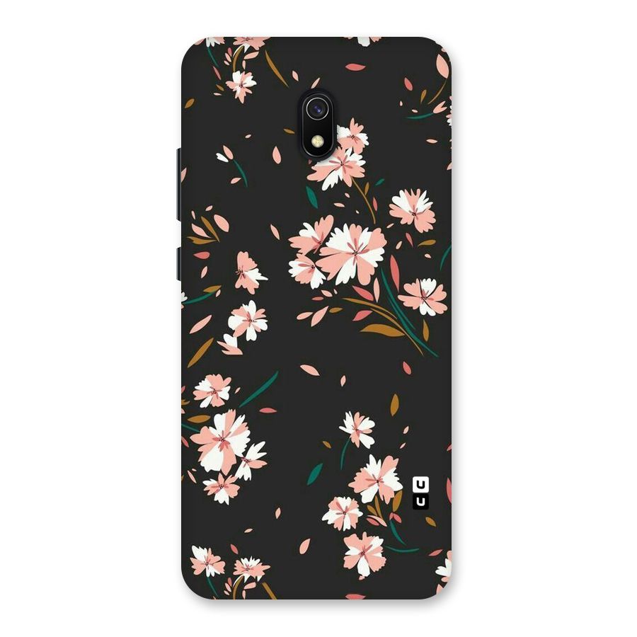 Floral Petals Peach Back Case for Redmi 8A