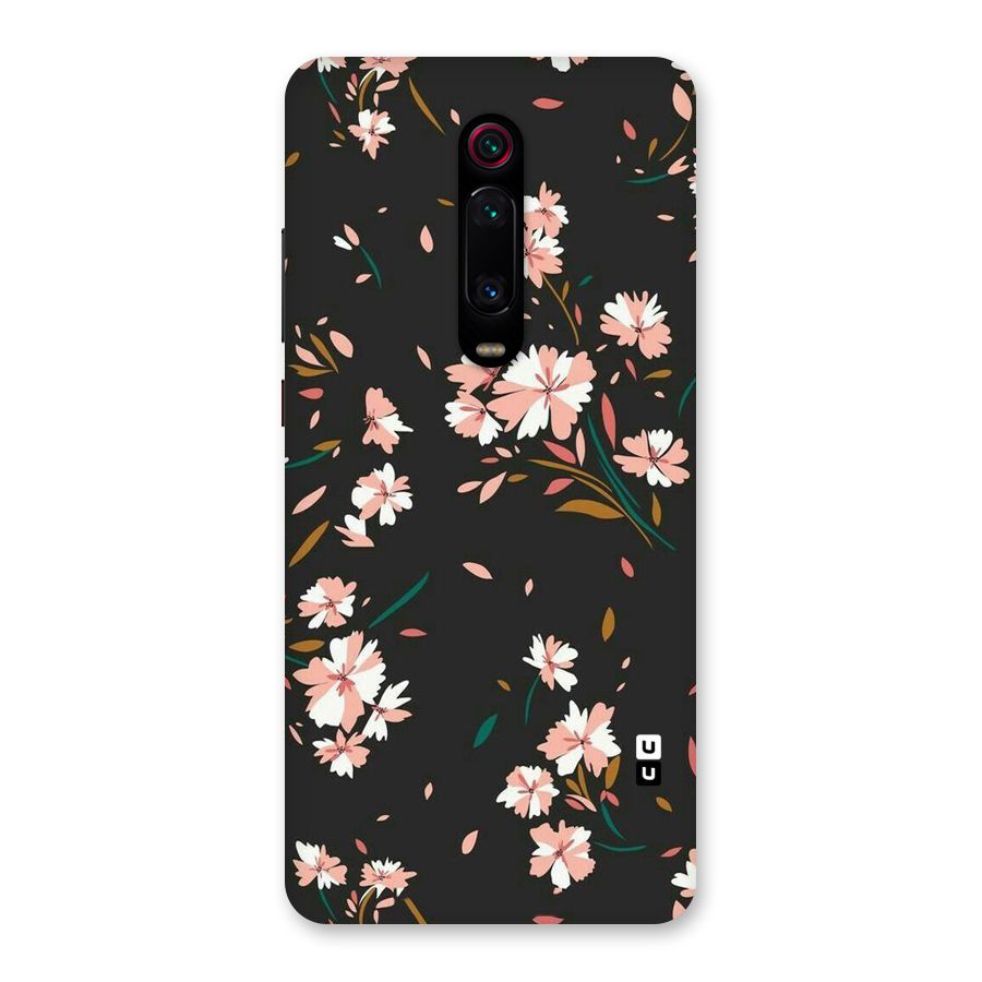 Floral Petals Peach Back Case for Redmi K20 Pro