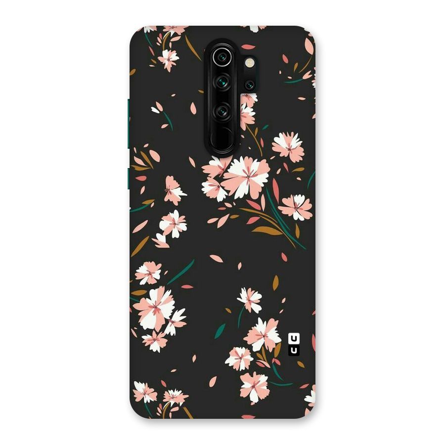 Floral Petals Peach Back Case for Redmi Note 8 Pro