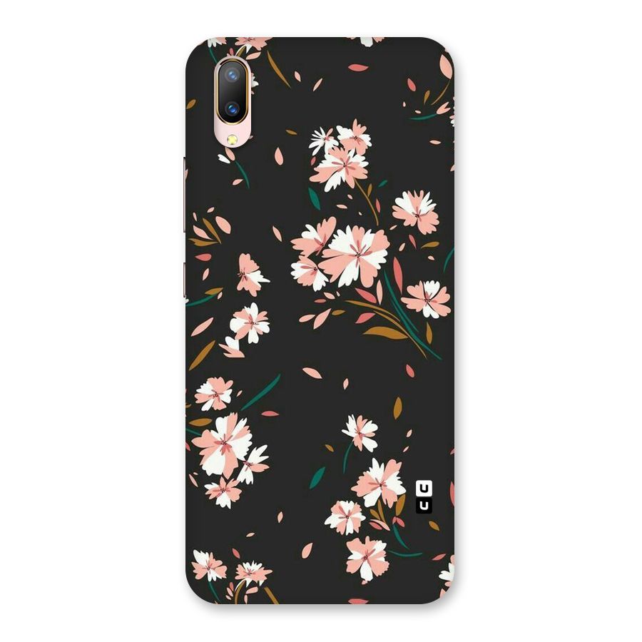 Floral Petals Peach Back Case for Vivo V11 Pro