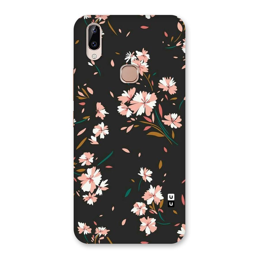 Floral Petals Peach Back Case for Vivo Y83 Pro