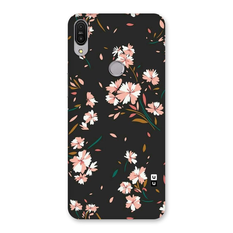 Floral Petals Peach Back Case for Zenfone Max Pro M1