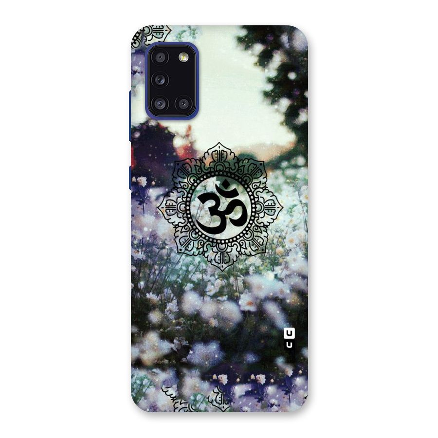Floral Pray Back Case for Galaxy A31