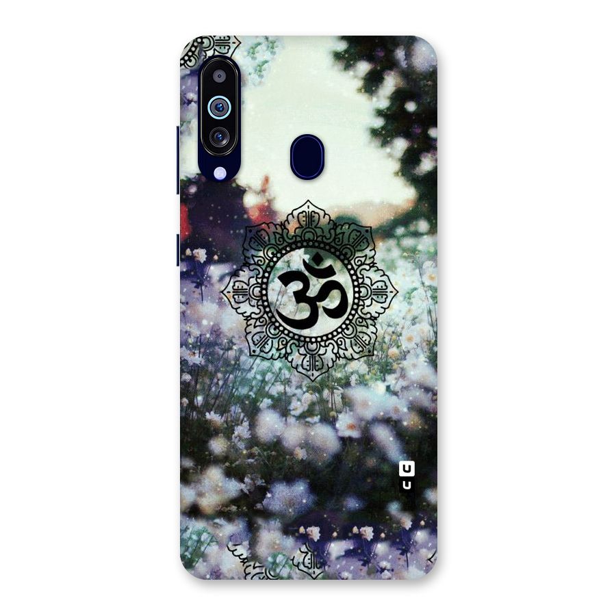 Floral Pray Back Case for Galaxy A60