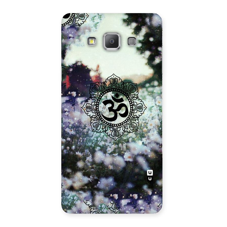 Floral Pray Back Case for Galaxy A7