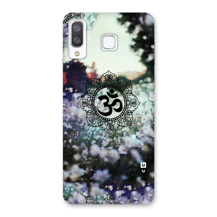 Floral Pray Back Case for Galaxy A8 Star