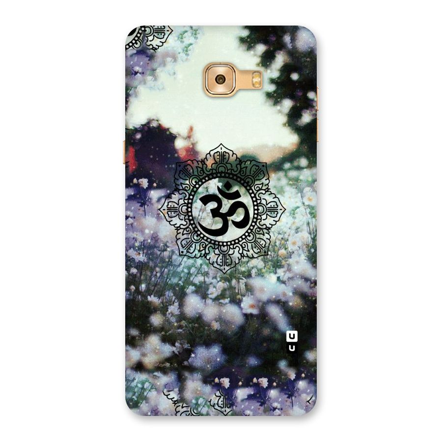 Floral Pray Back Case for Galaxy C9 Pro
