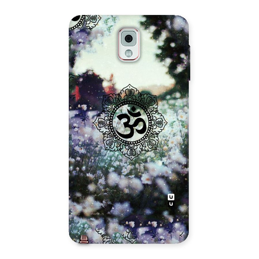 Floral Pray Back Case for Galaxy Note 3