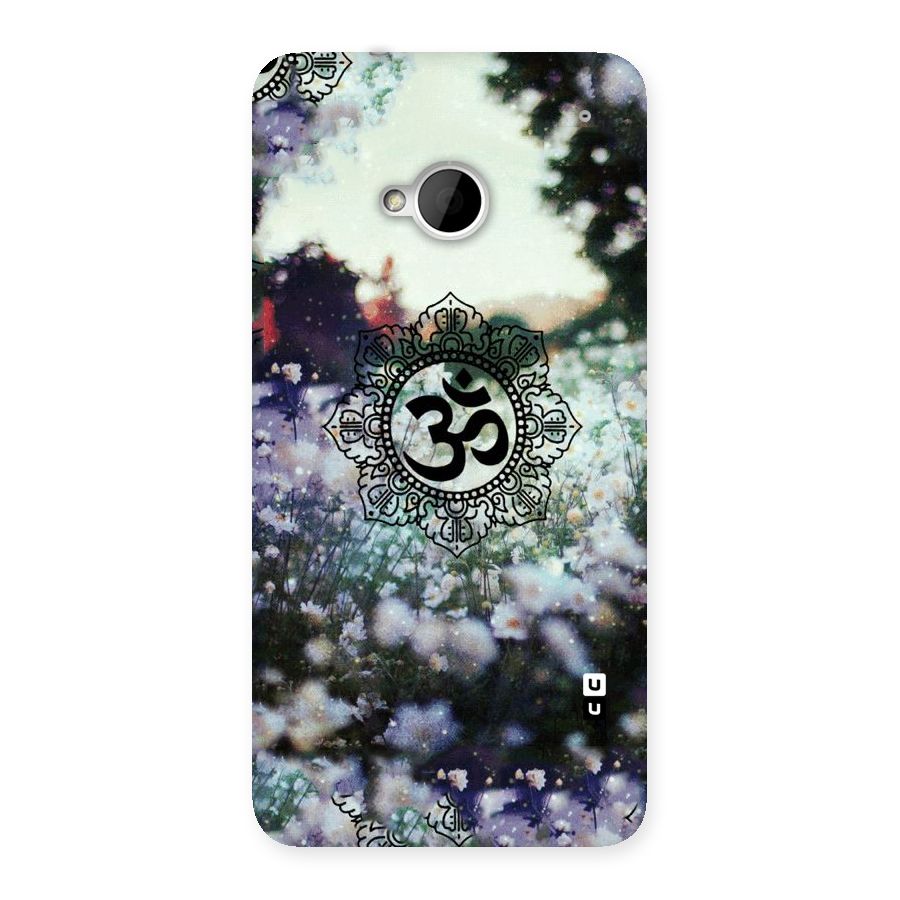 Floral Pray Back Case for HTC One M7