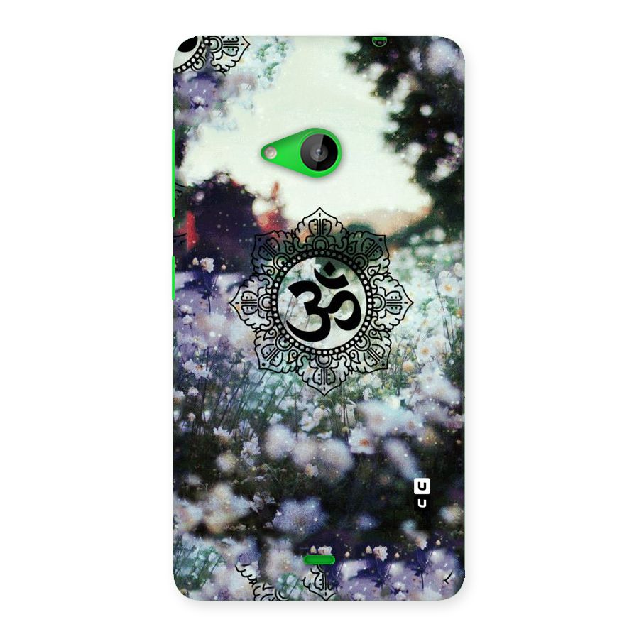 Floral Pray Back Case for Lumia 535