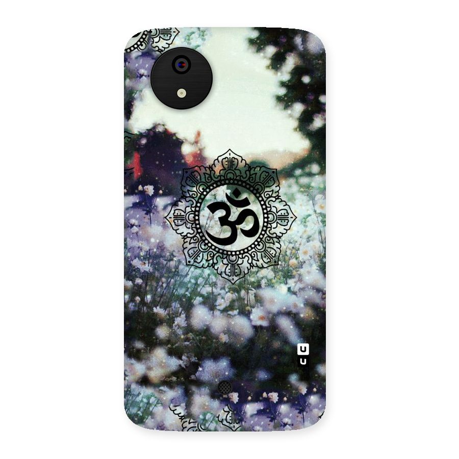 Floral Pray Back Case for Micromax Canvas A1