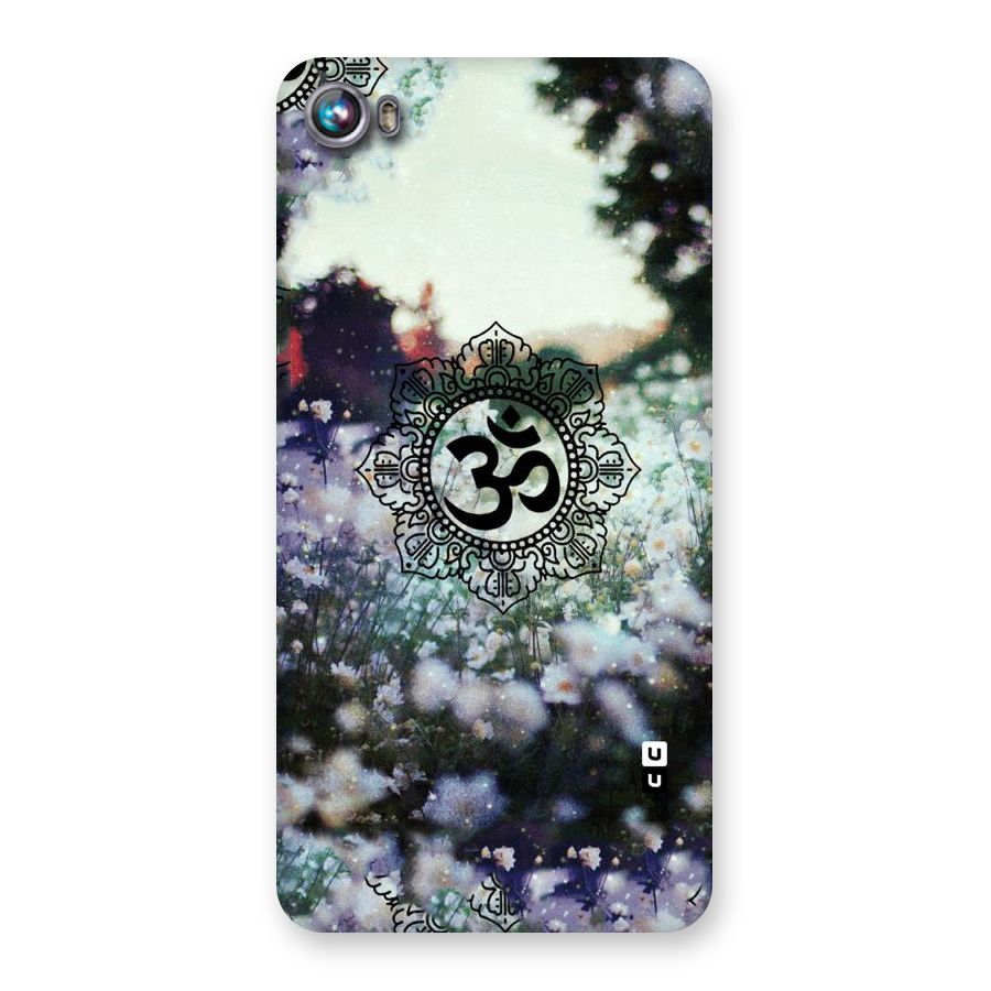 Floral Pray Back Case for Micromax Canvas Fire 4 A107