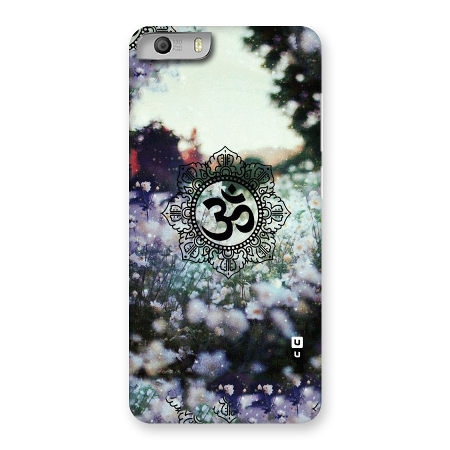 Floral Pray Back Case for Micromax Canvas Knight 2