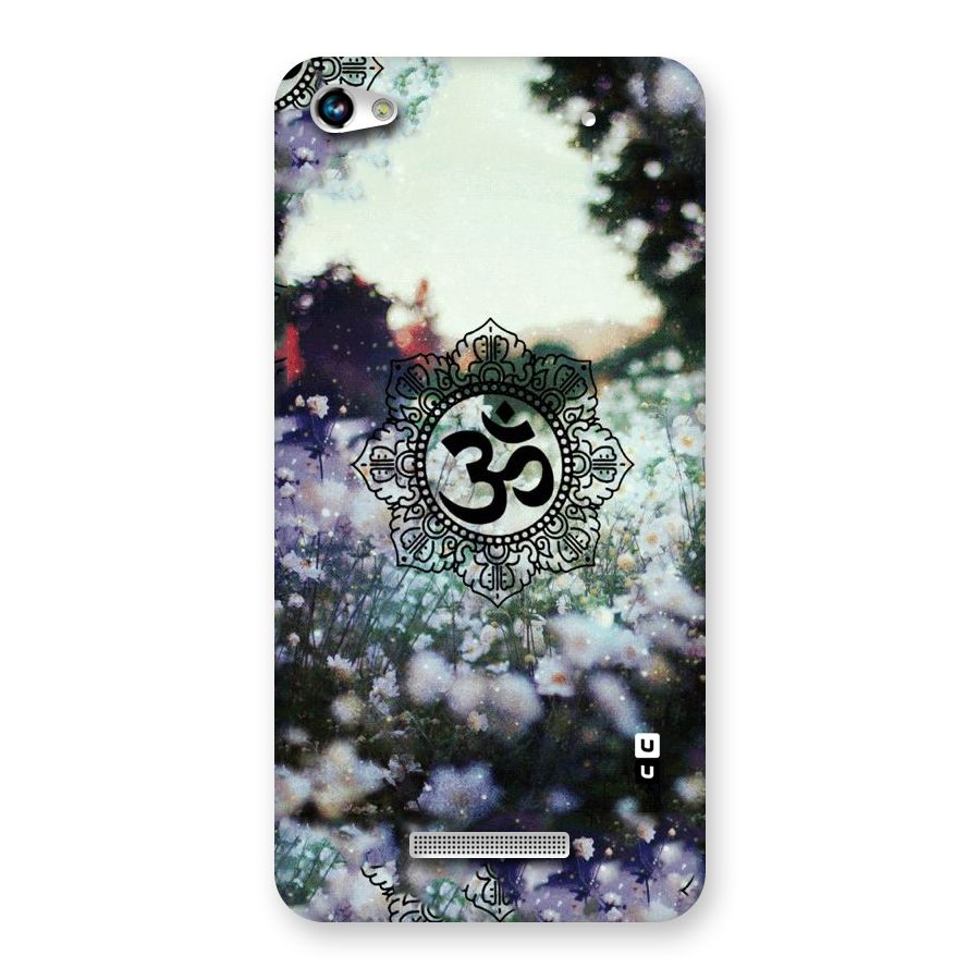 Floral Pray Back Case for Micromax Hue 2