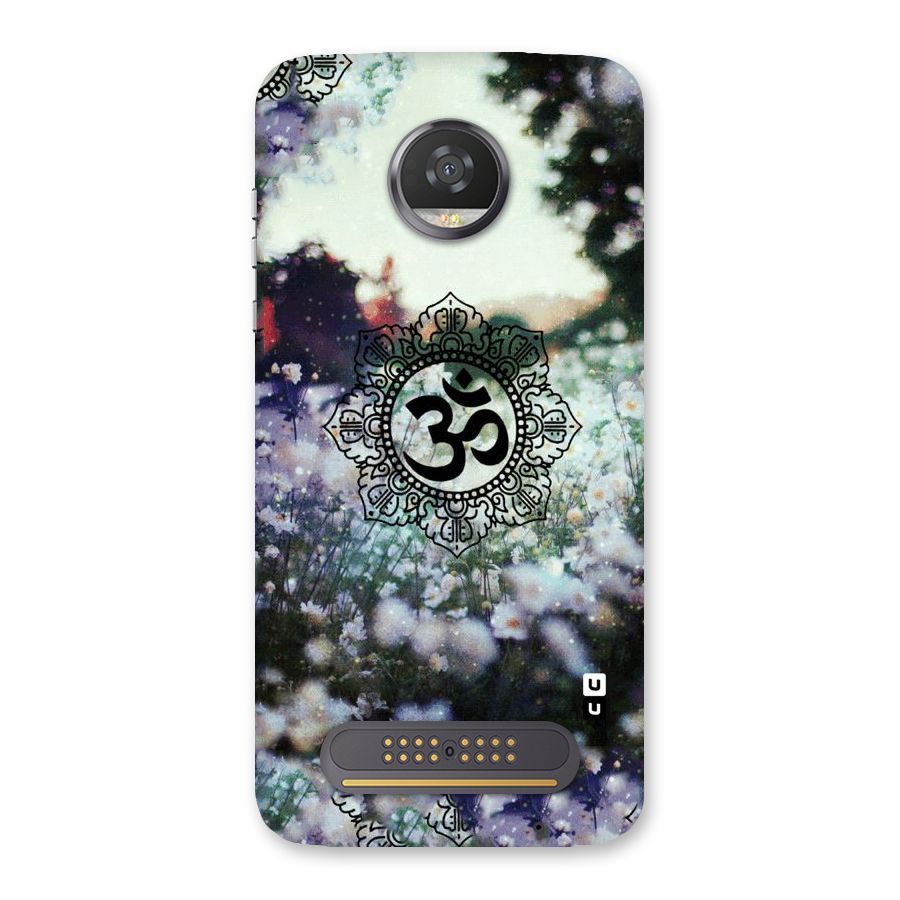 Floral Pray Back Case for Moto Z2 Play