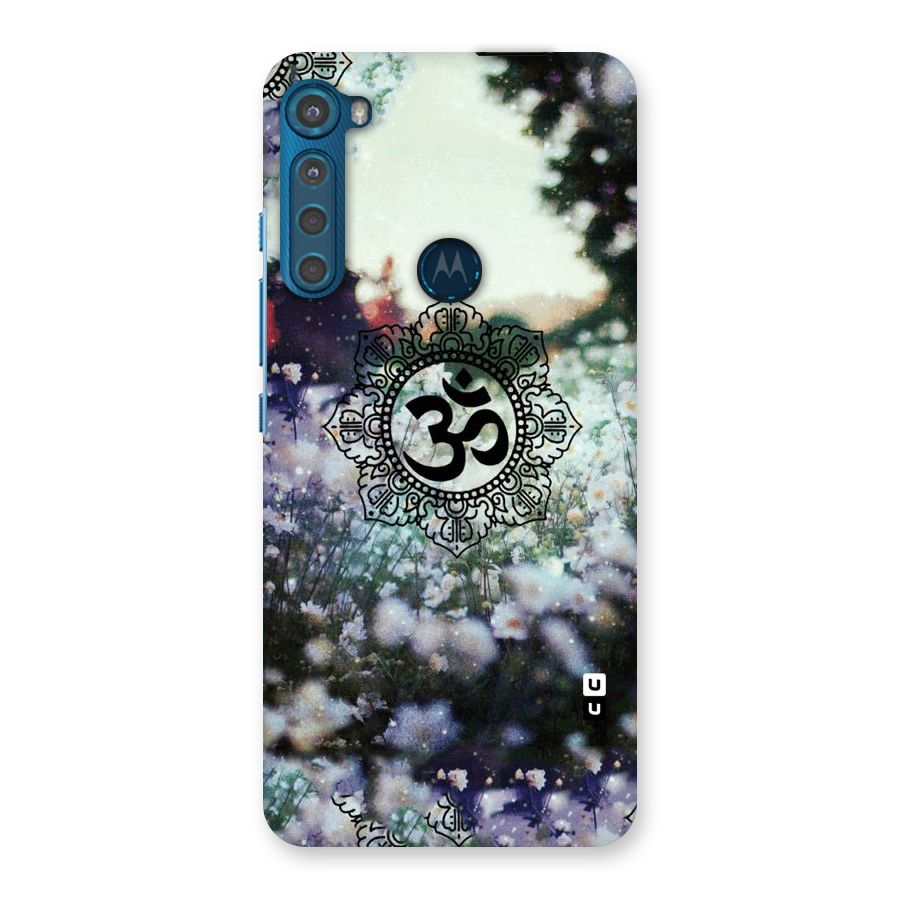 Floral Pray Back Case for Motorola One Fusion Plus