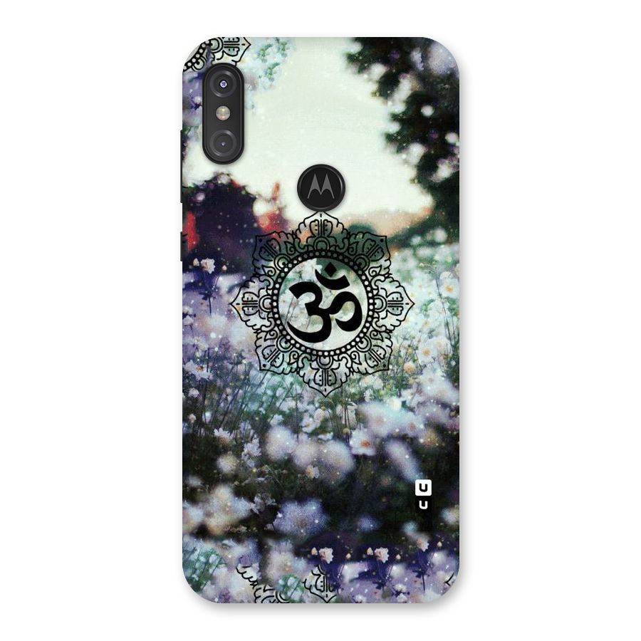 Floral Pray Back Case for Motorola One Power
