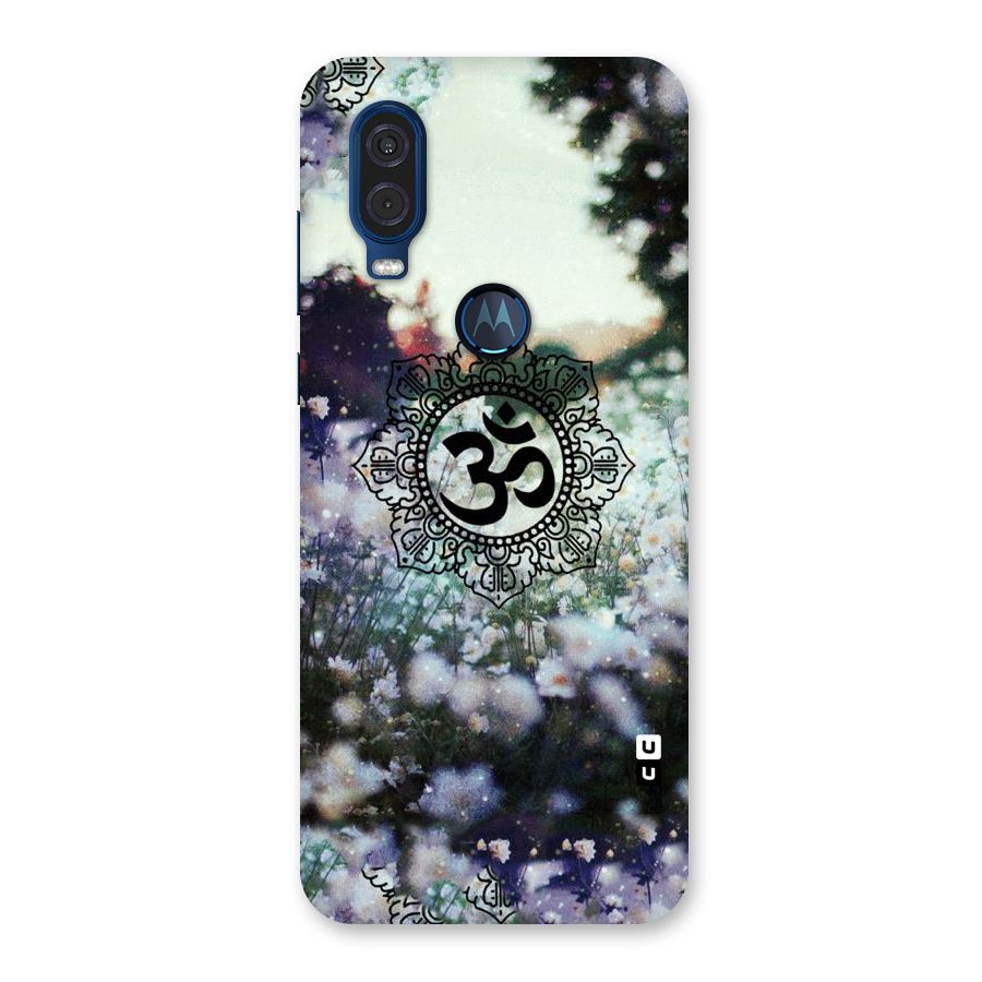 Floral Pray Back Case for Motorola One Vision
