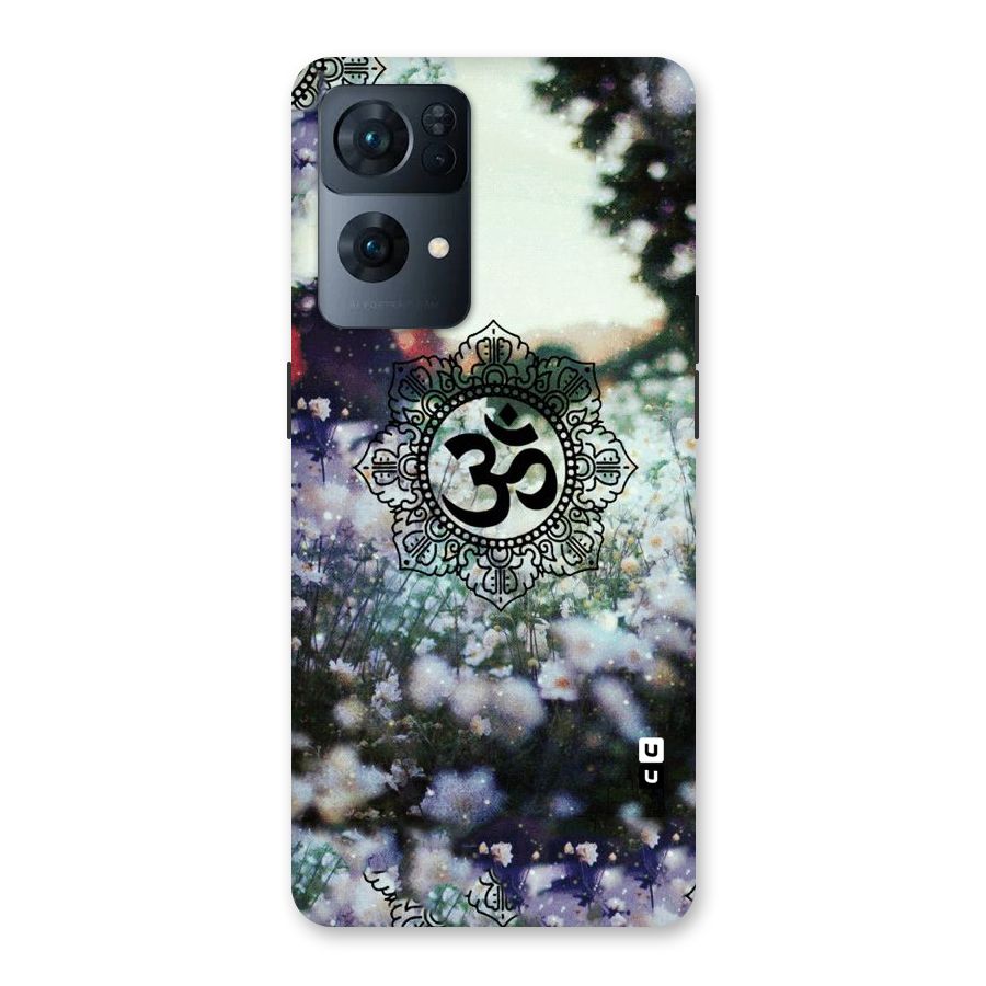 Floral Pray Back Case for Oppo Reno7 Pro 5G