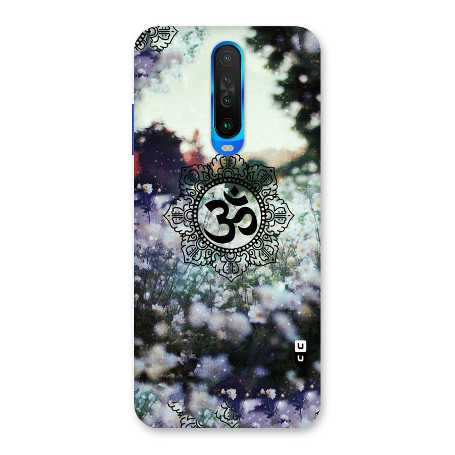 Floral Pray Back Case for Poco X2