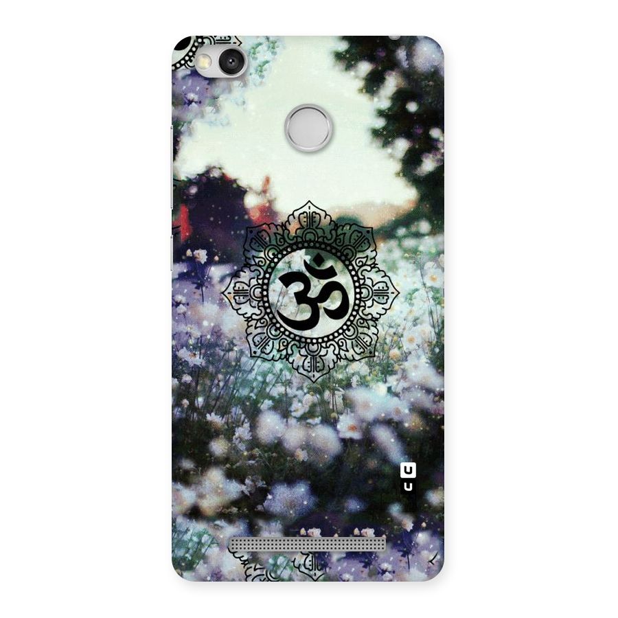 Floral Pray Back Case for Redmi 3S Prime