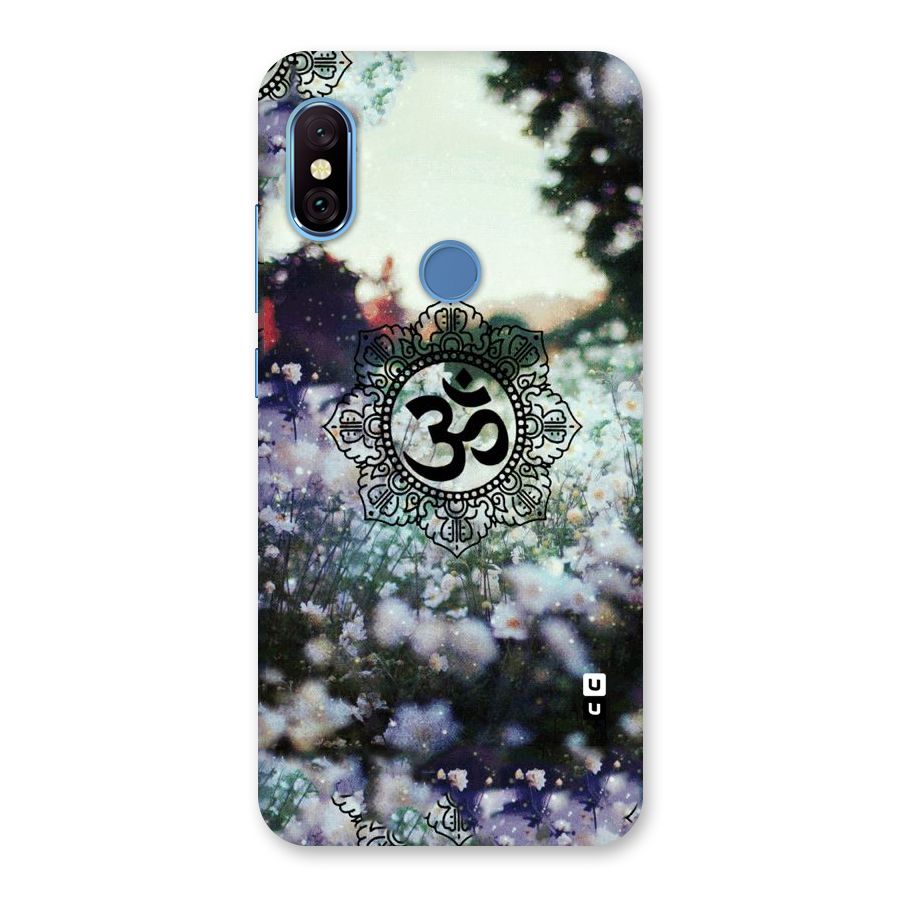Floral Pray Back Case for Redmi Note 6 Pro