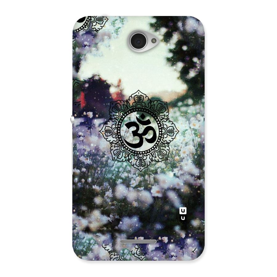 Floral Pray Back Case for Sony Xperia E4