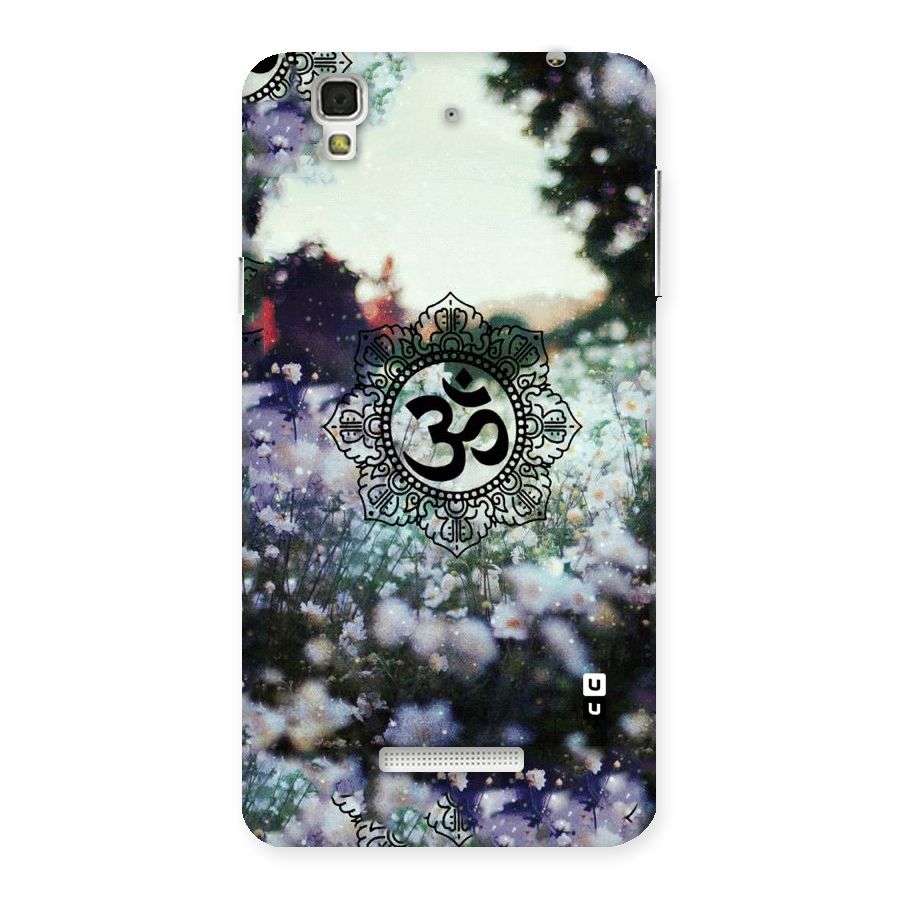 Floral Pray Back Case for YU Yureka Plus