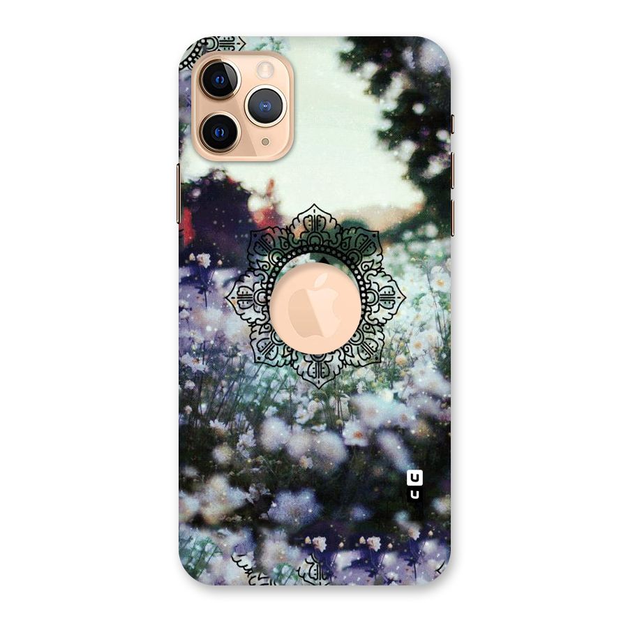 Floral Pray Back Case for iPhone 11 Pro Max Logo Cut