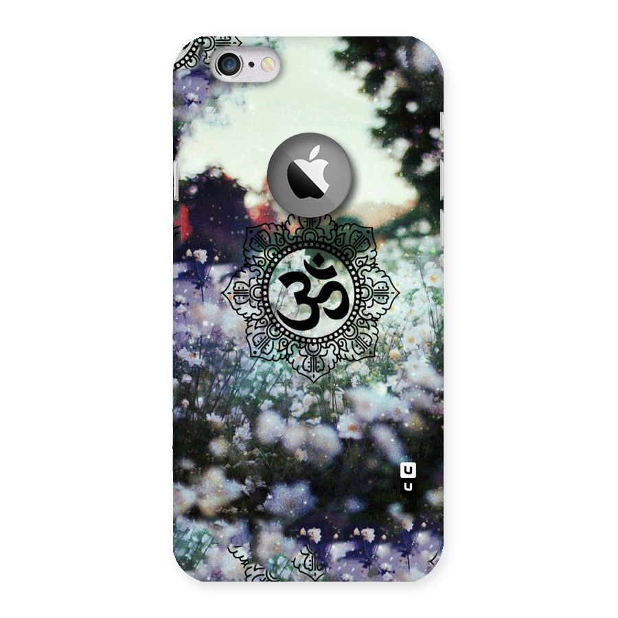 Floral Pray Back Case for iPhone 6 Logo Cut