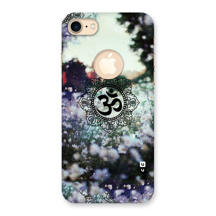 Floral Pray Back Case for iPhone 7 Logo Cut